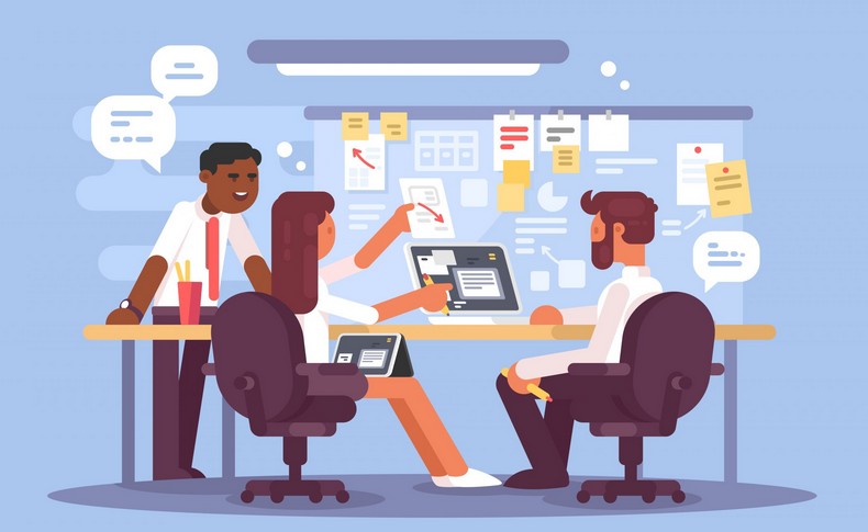 Illustration of collaborative LMS planning